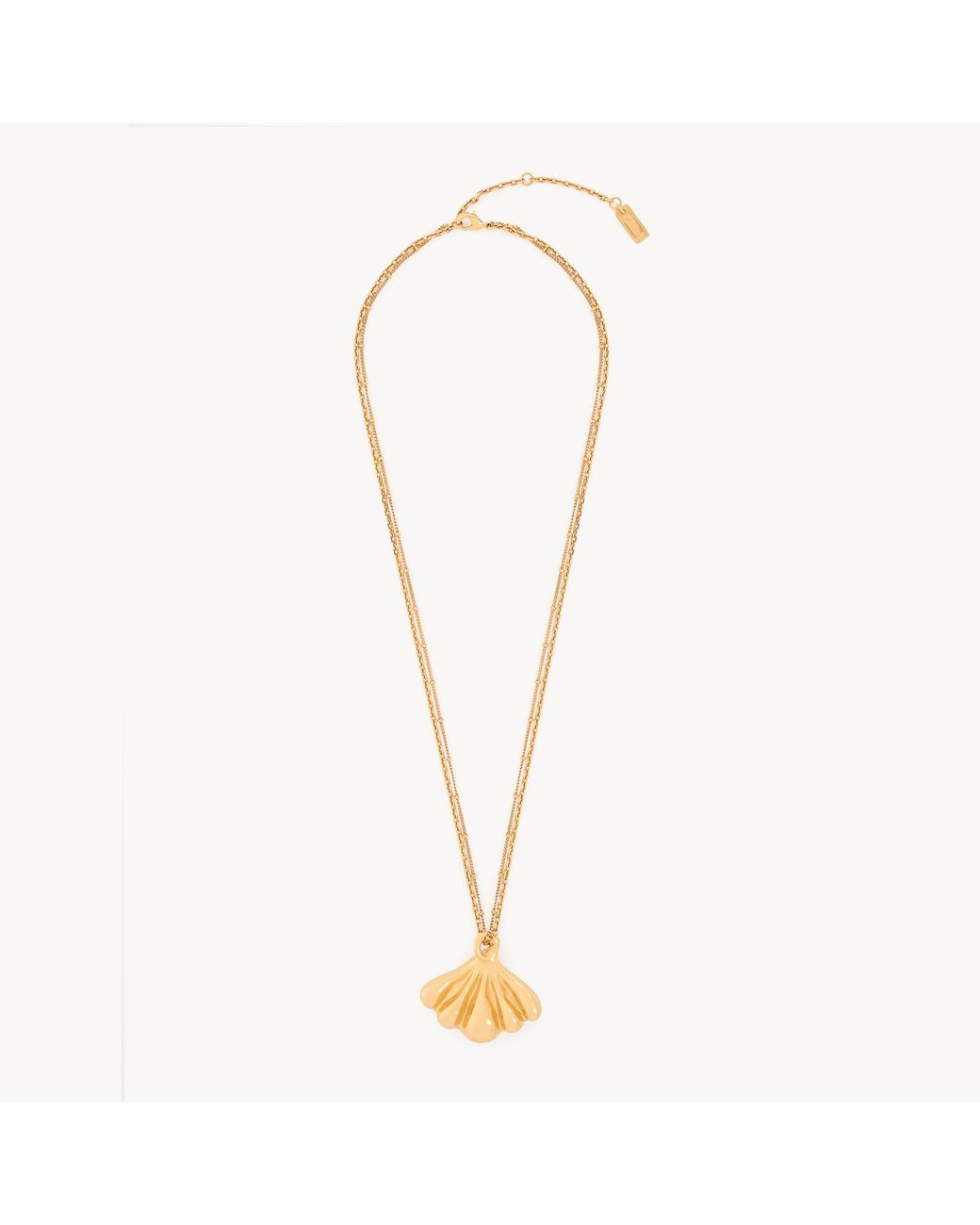 Collier Pendentif Mirror Chloé en coloris Metallic