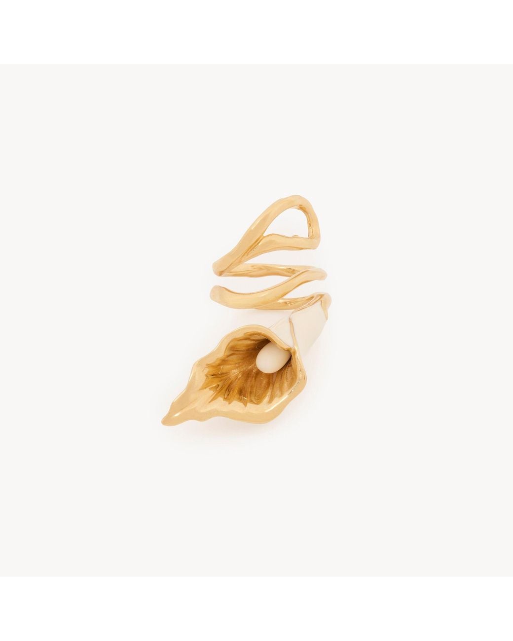 Chloé Metallic The Lily Ring
