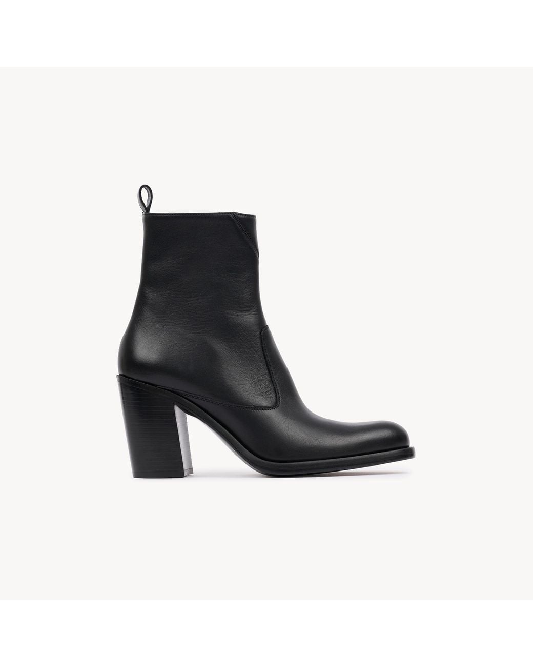 Chloé Black Phoenix Heeled Ankle Boot