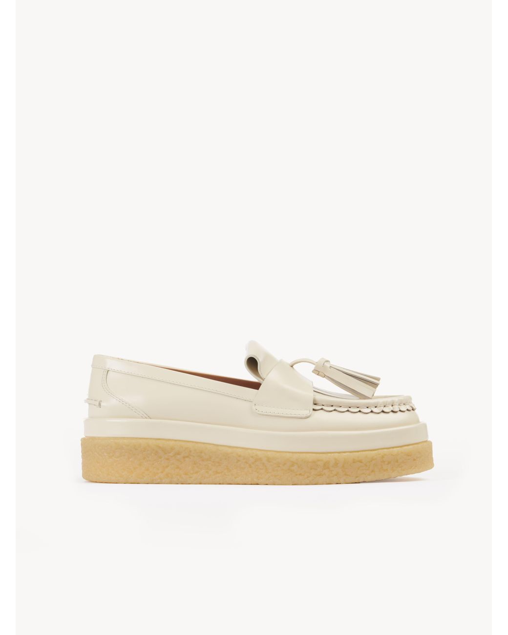 Chloé Leather Jamie Low-heel Loafer | Lyst