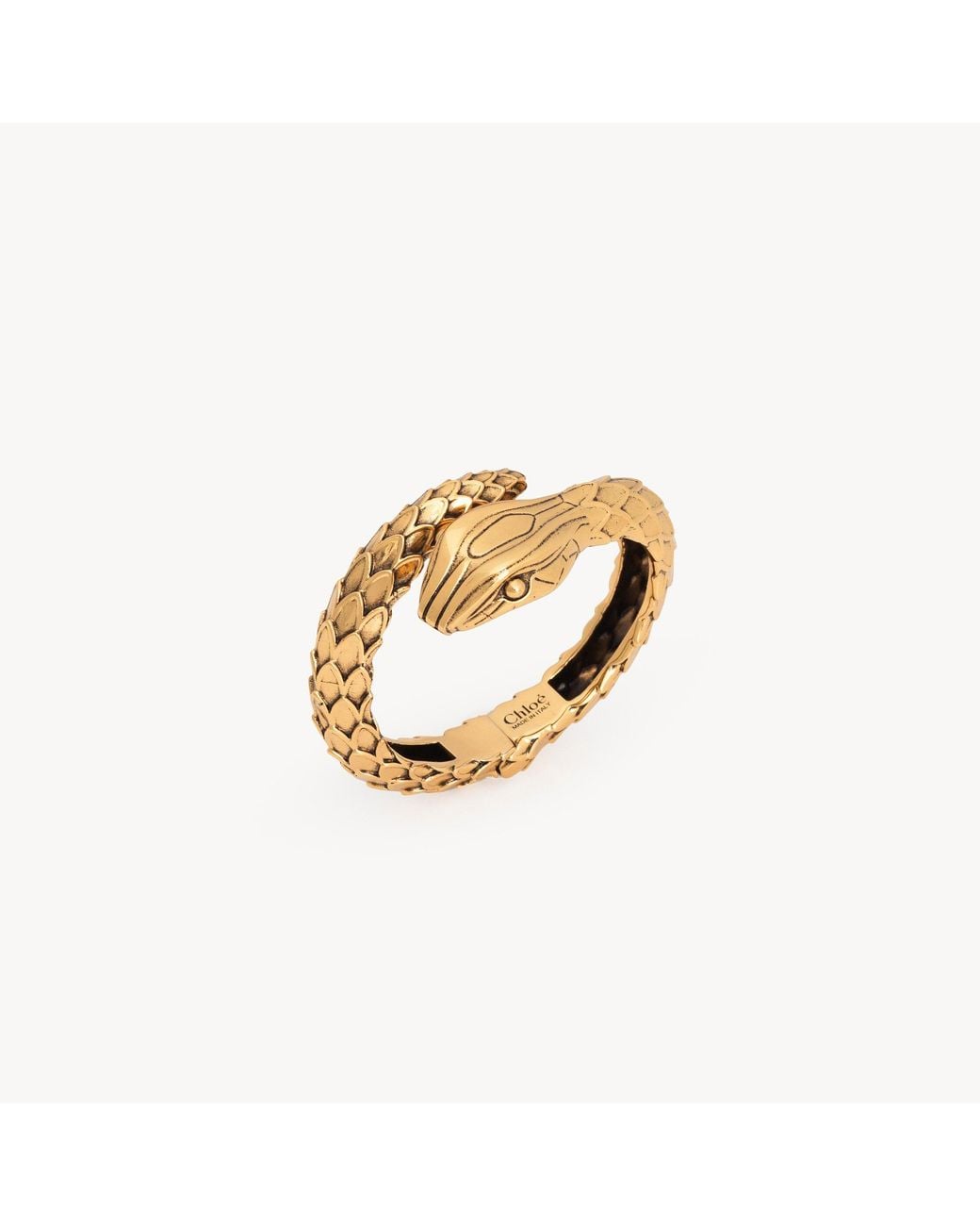 Chloé Metallic The Snake Bracelet
