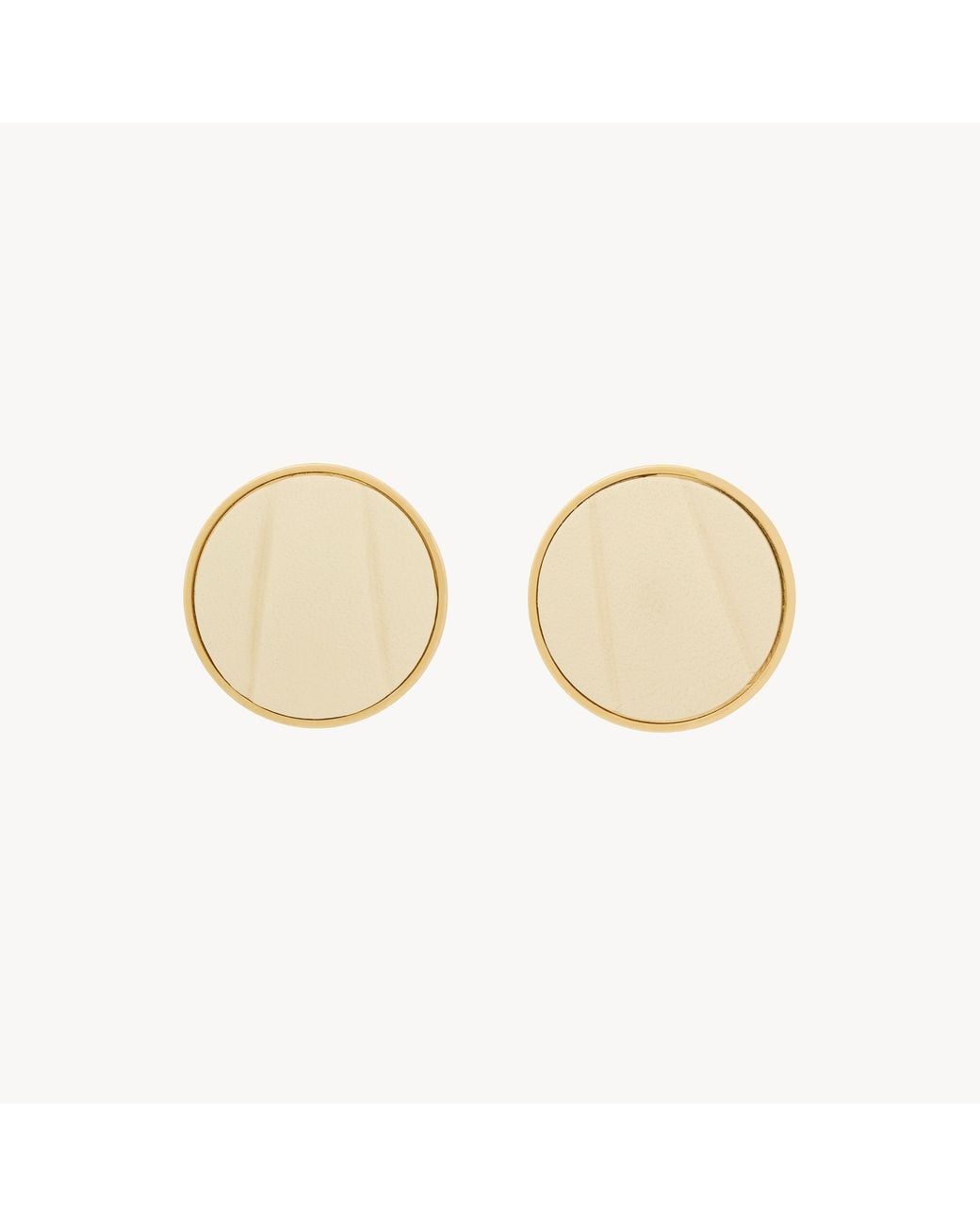 Chloé Metallic The Pleats Earrings