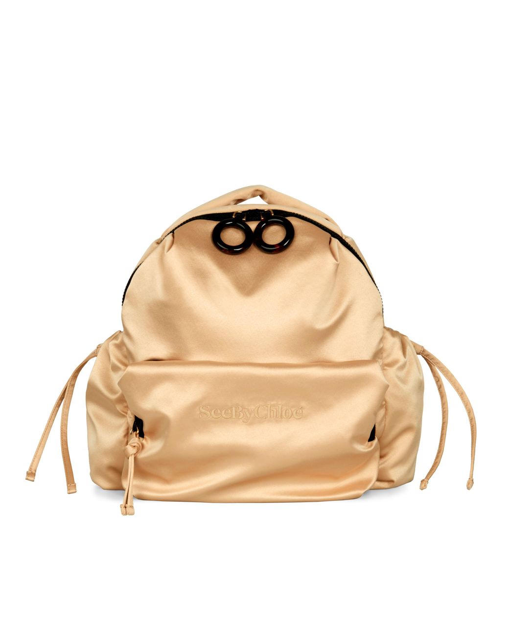See By Chloé Satin Tilly Backpack in Brown Lyst