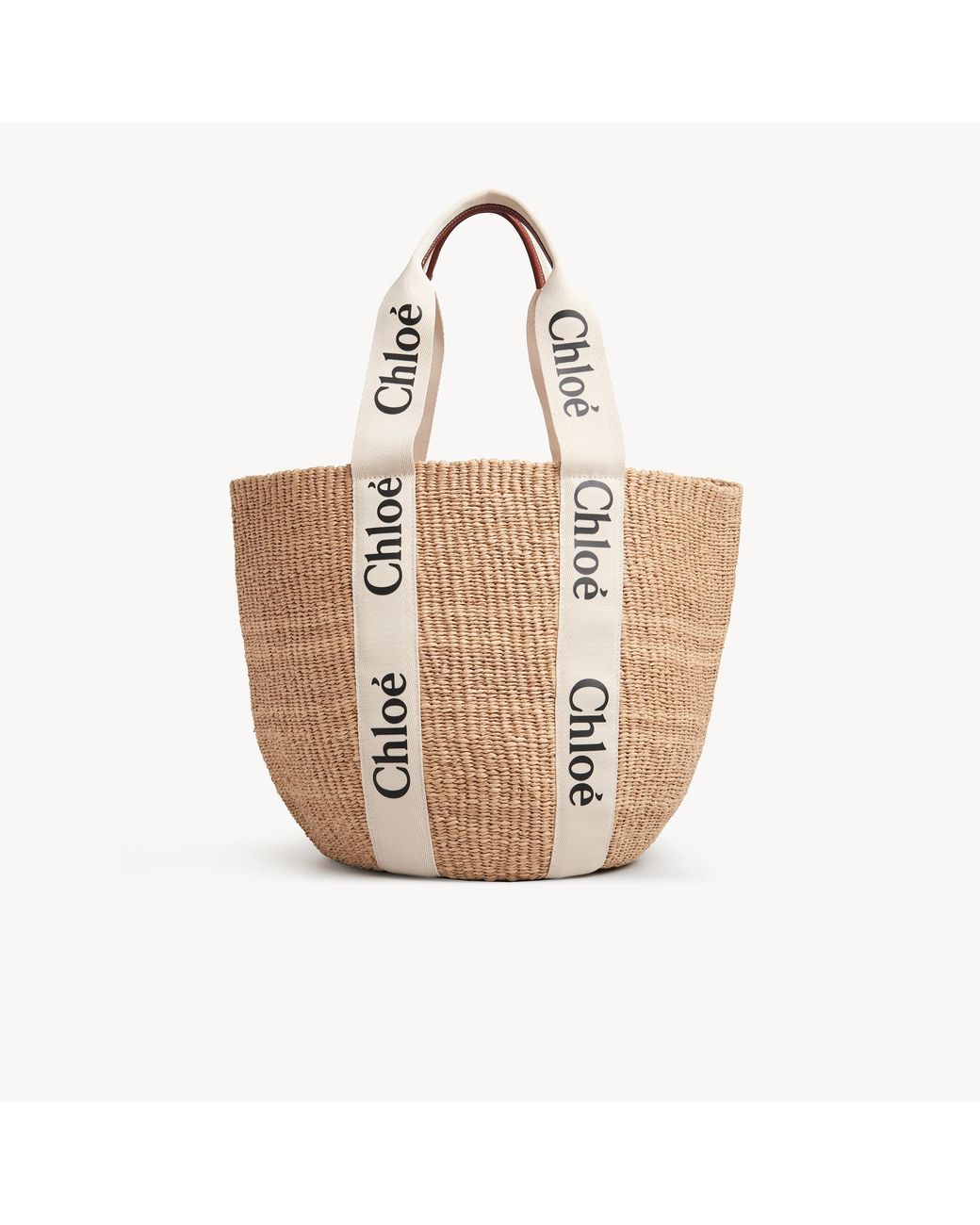 Chloé Natural Large Woody Basket