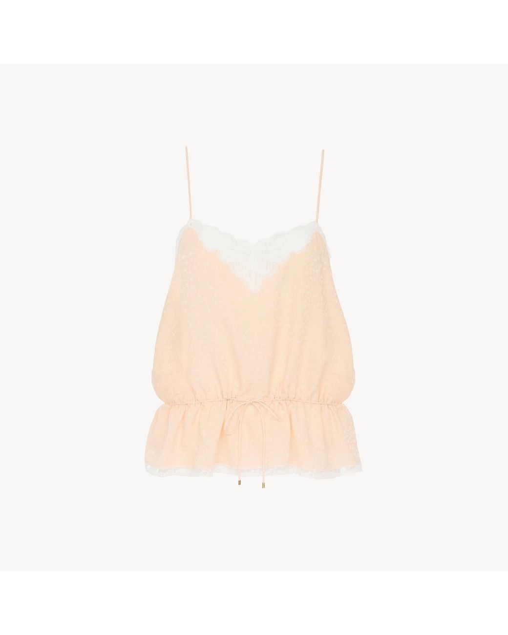 Chloé Natural Camisole Top