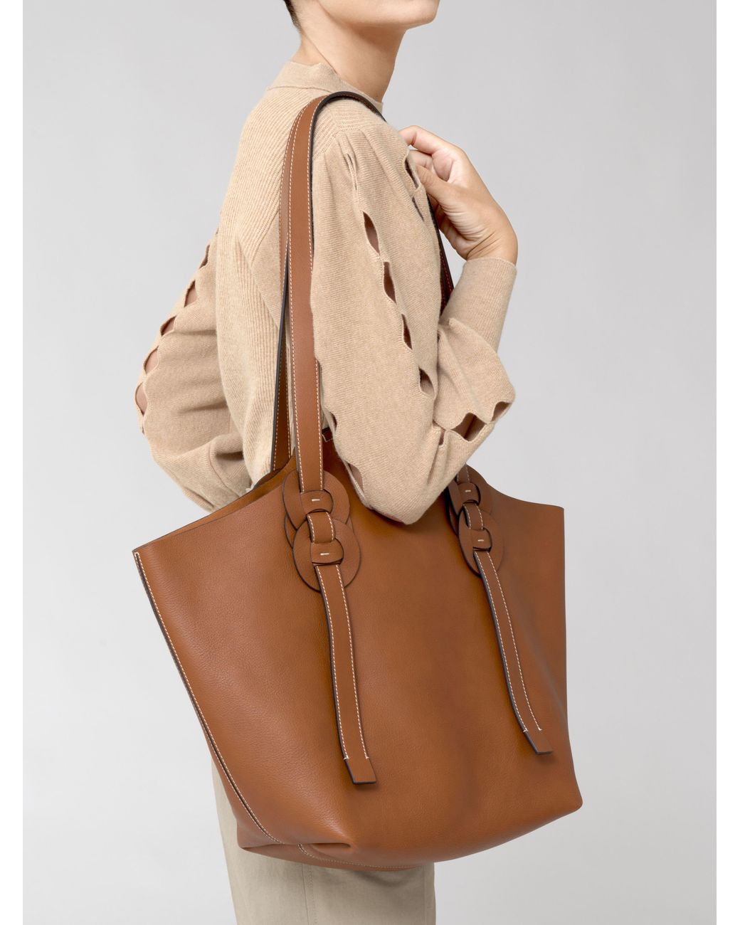 Daryyl leather tote bag sale