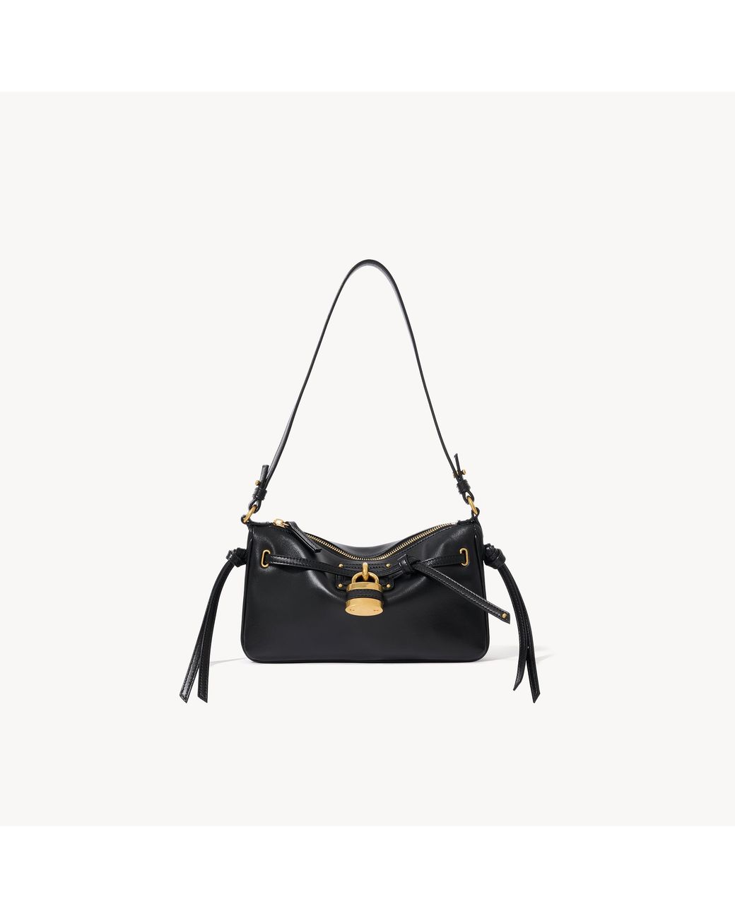 Chloé Black Mini Paddington Sling Pouch With Strap