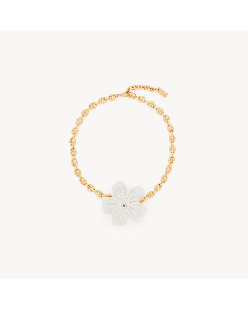 Choker Bloom Chloé en coloris Metallic