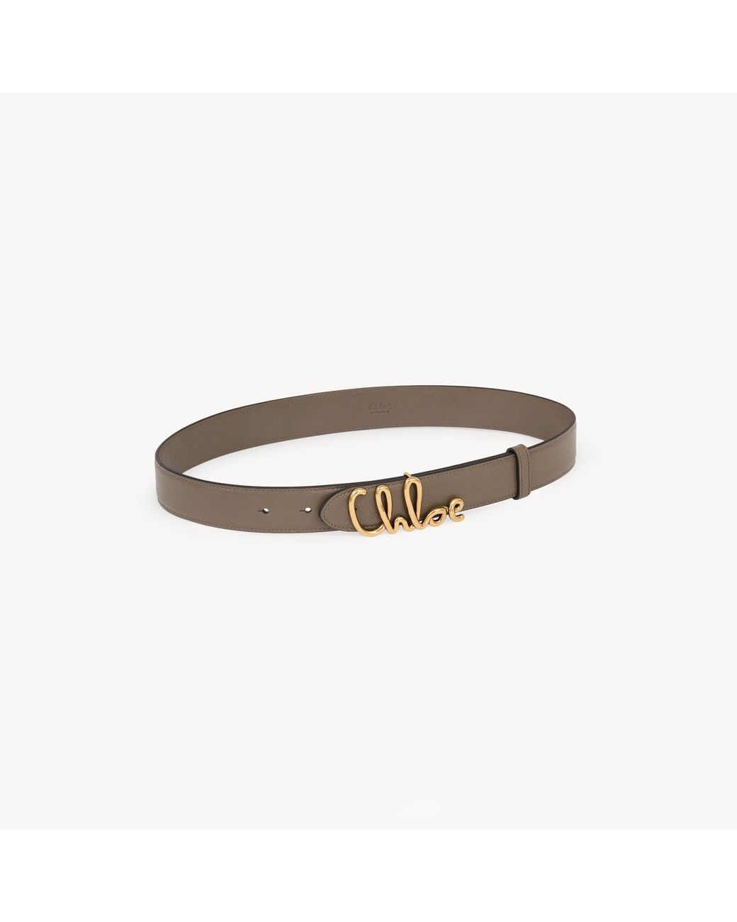 Chloé White The Iconic Belt