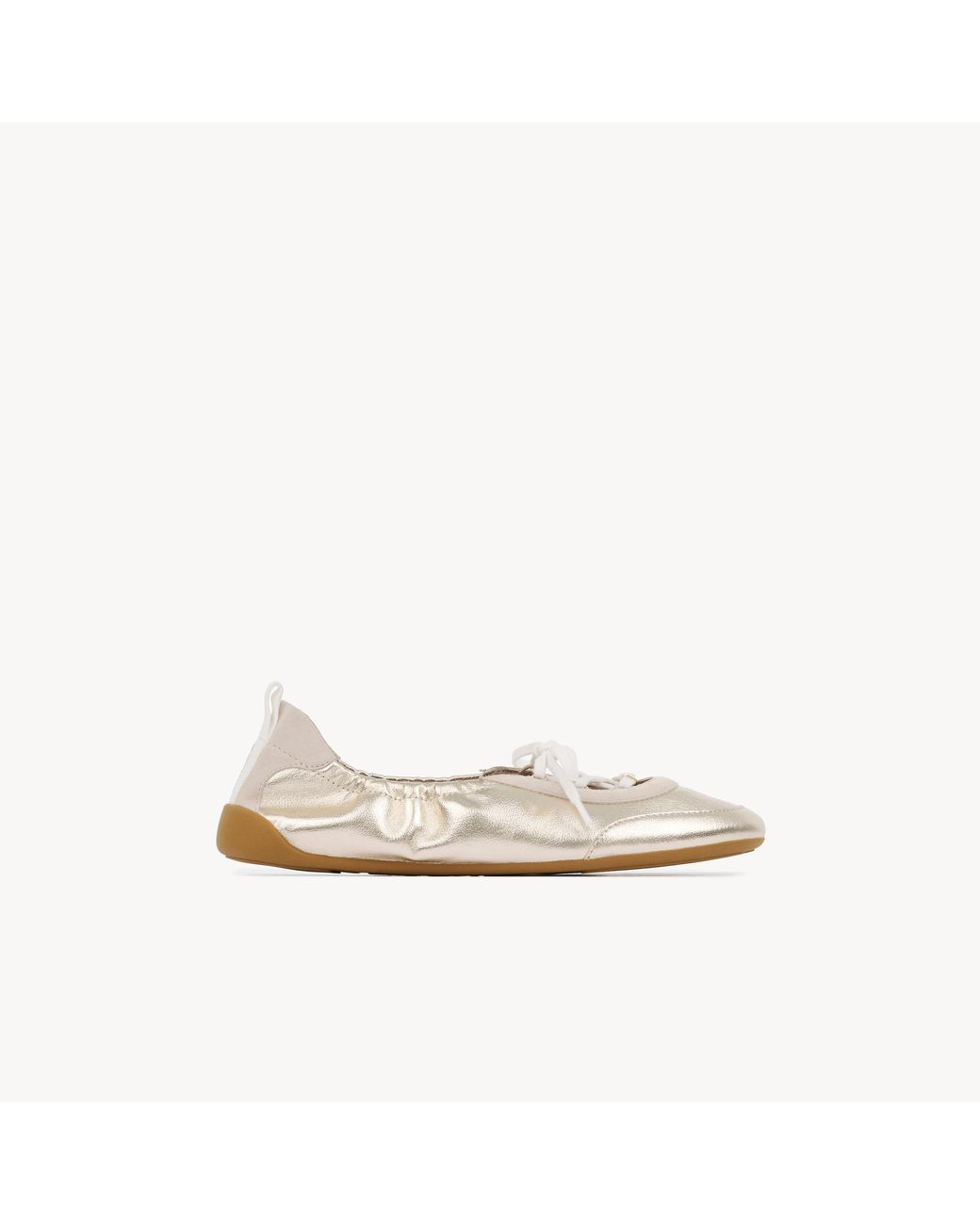 Chloé White Kick Ballerina Sneaker