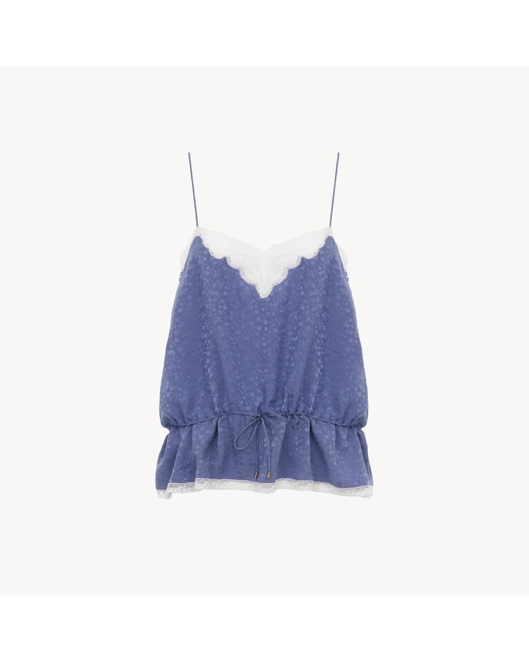 Chloé Blue Camisole Top