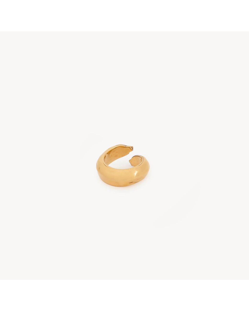 Chloé Metallic The Bananas Ring