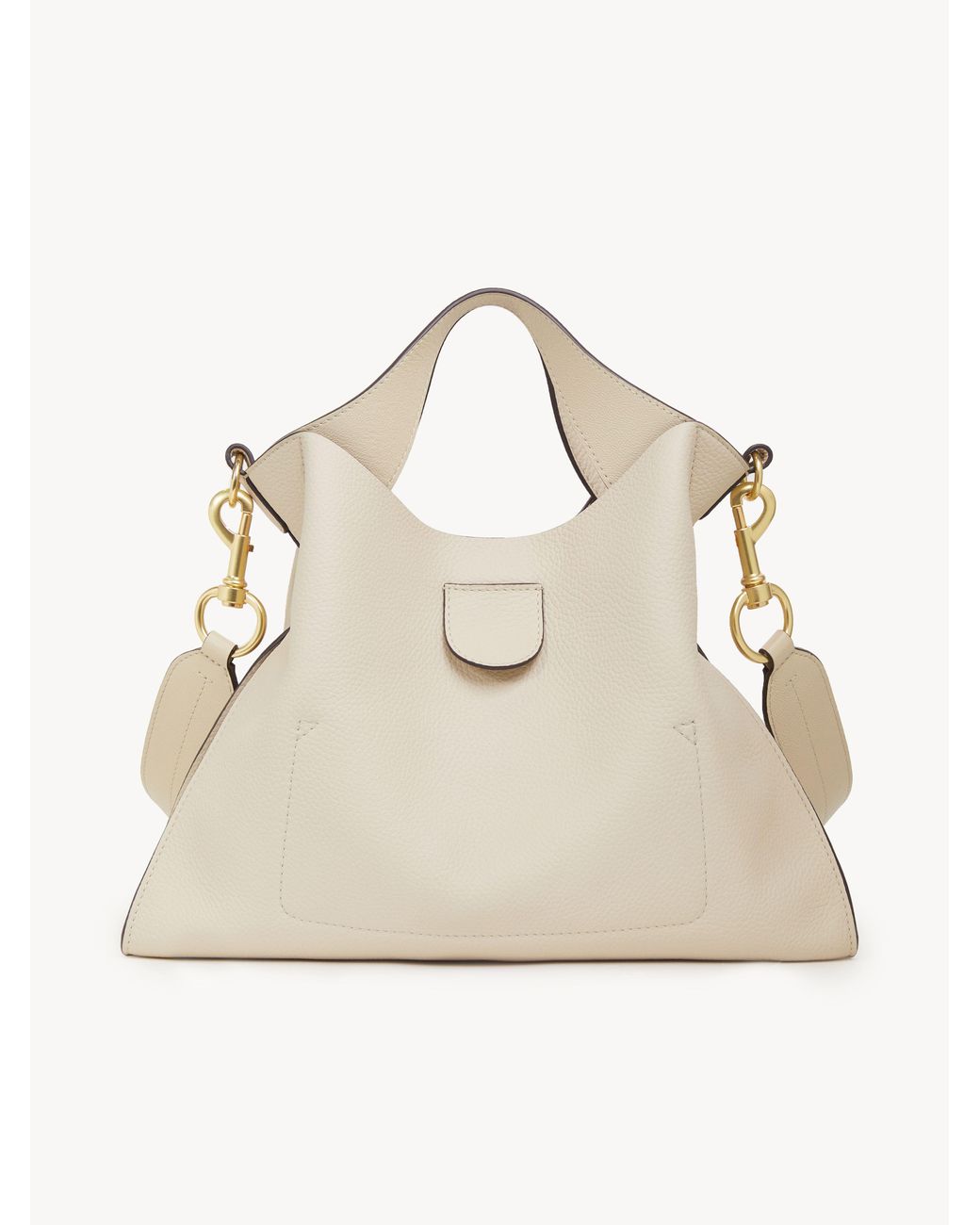See By Chloé Joan Small Top Handle Bag in Natural Lyst