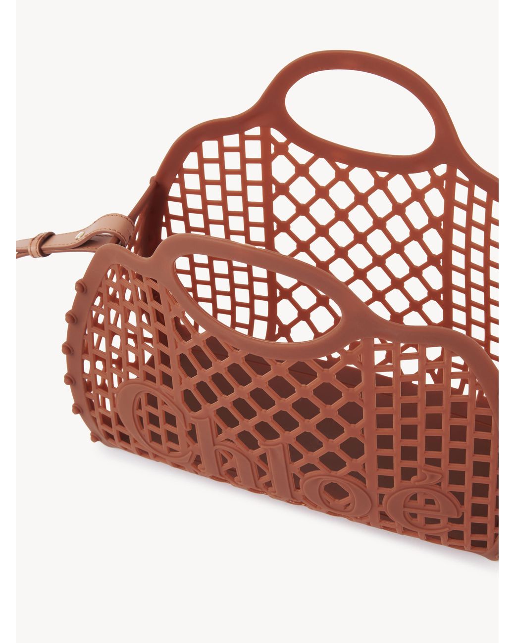 【Chloe】cage tote bag in jelly 2カラー 送関無料 Chloé Chloé Cage Tote Bag In Jelly | Chloé US