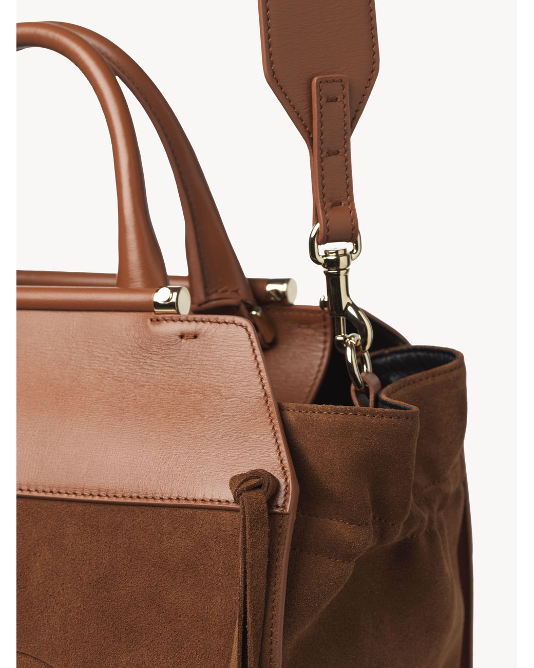 ハンドバッグ CHLOE STEPH MEDIUM GRAINY LEATHER HANDBAG Chloé Medium Steph Leather Tote Bag | White | FARFETCH CA