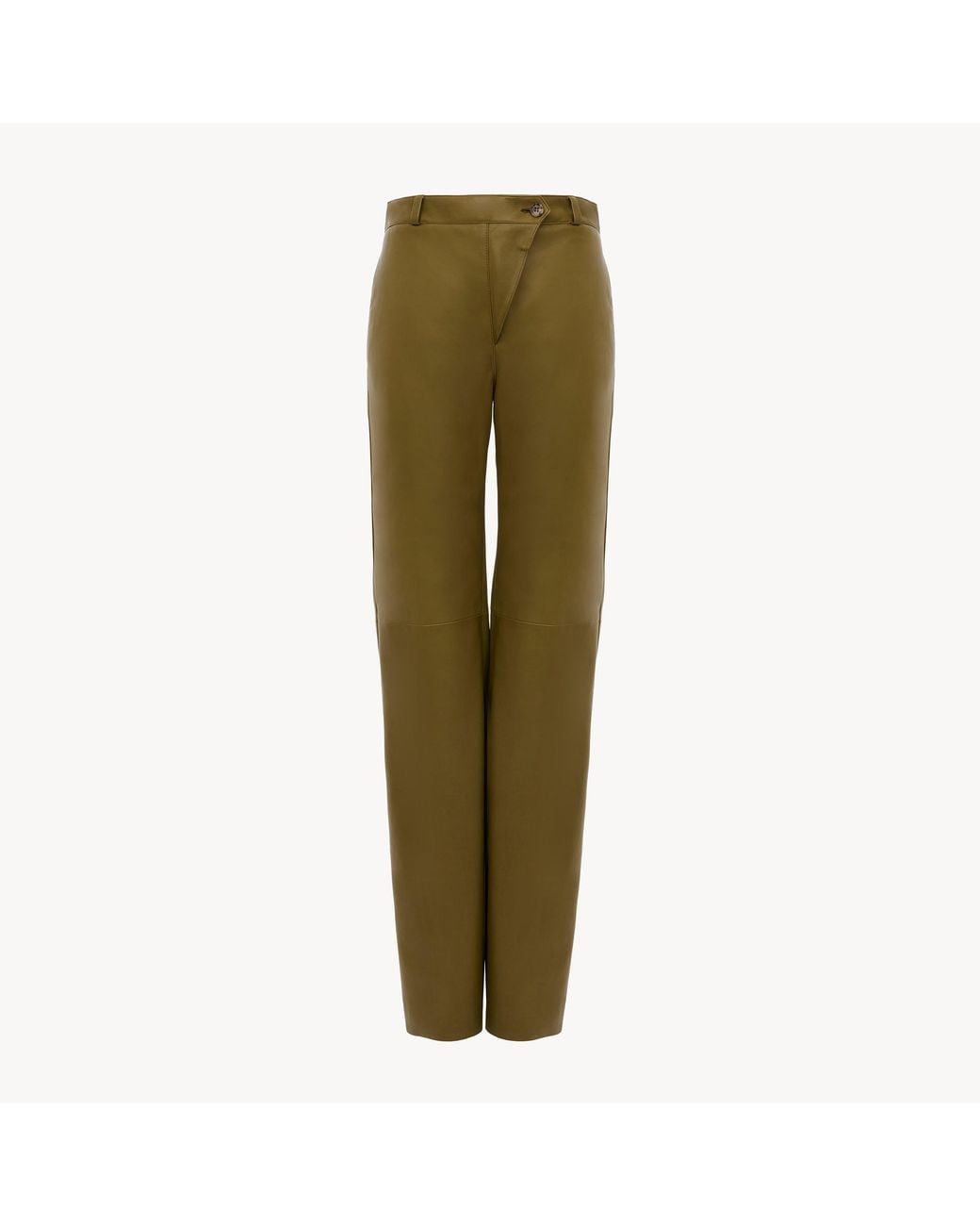 Chloé Green Straight Trousers