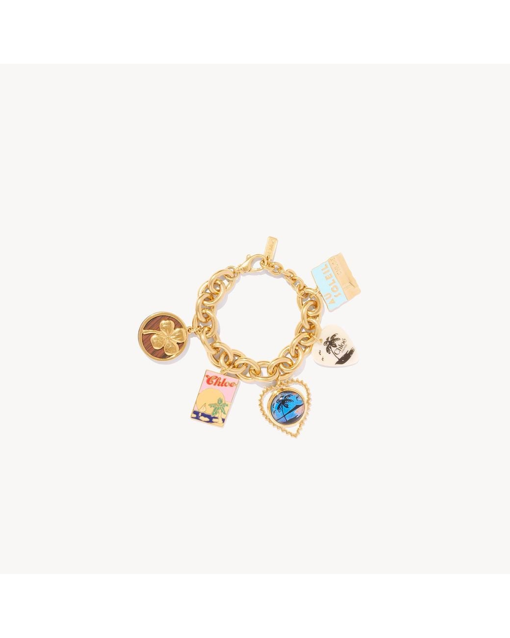Chloé Metallic The Postcards Bracelet