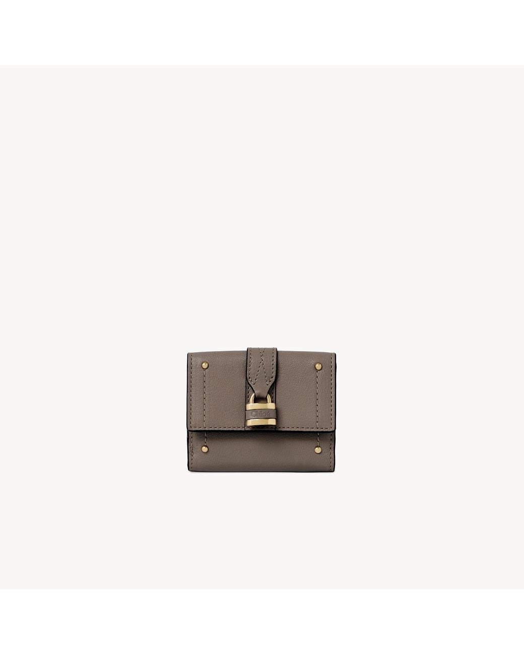 Chloé Gray Mini Paddington Tri-Fold