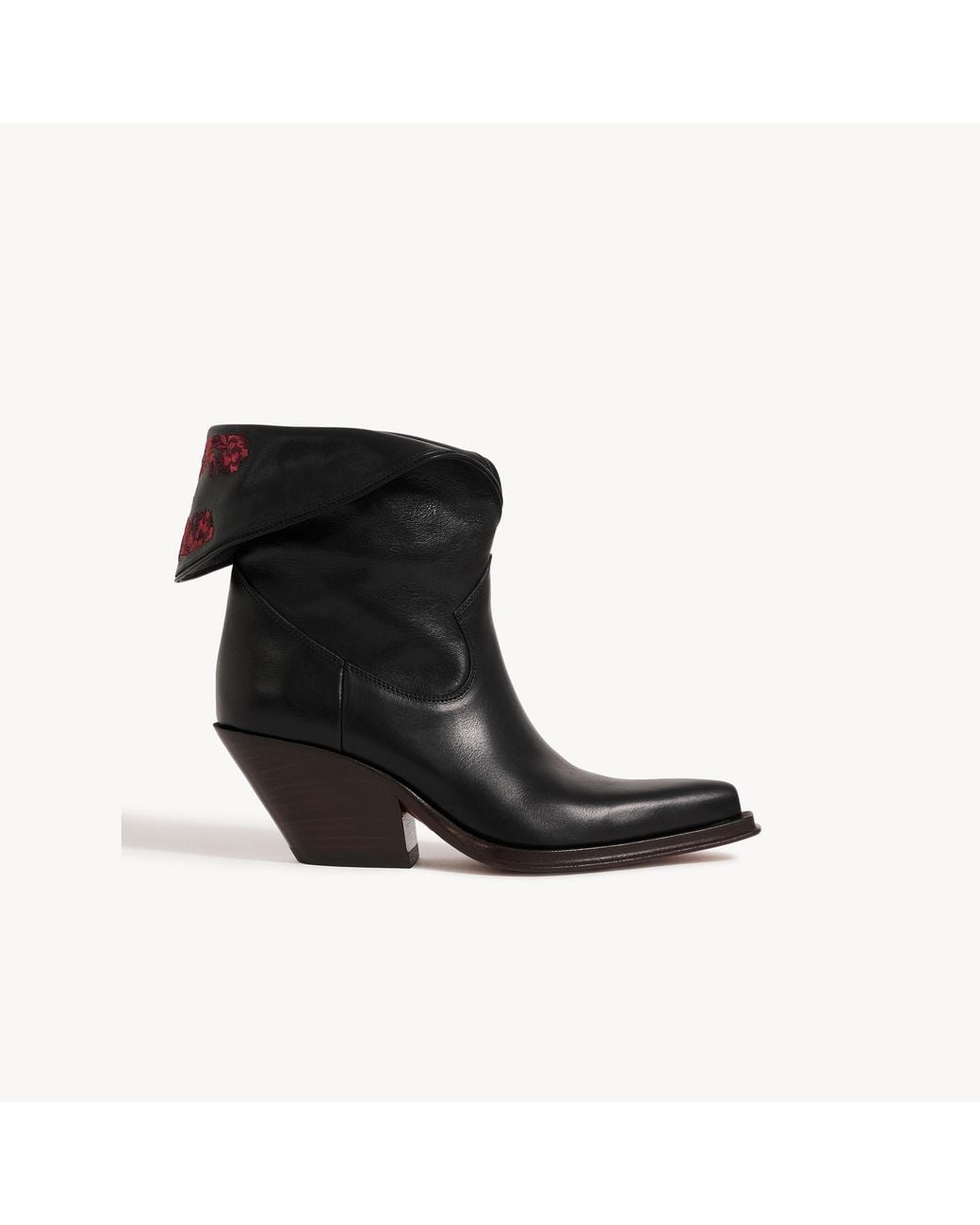 Chloé Black Azelan Ankle Boot
