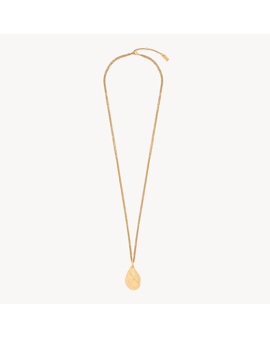 Collier Pendentif Mirror Chloé en coloris Metallic