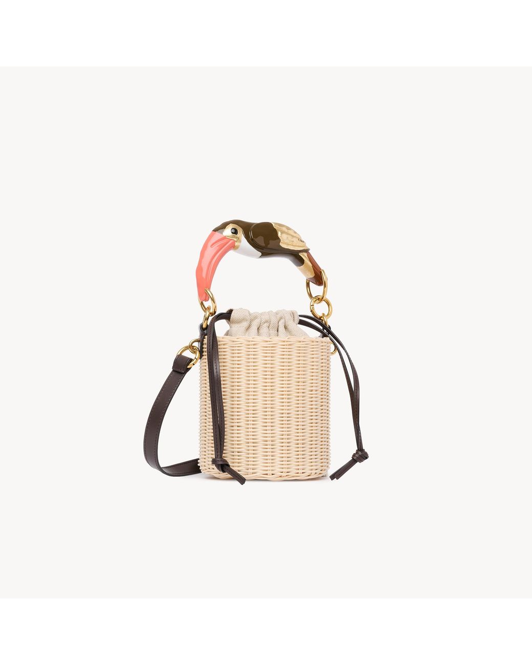 Borsa A Secchiello Tropicus di Chloé in Natural