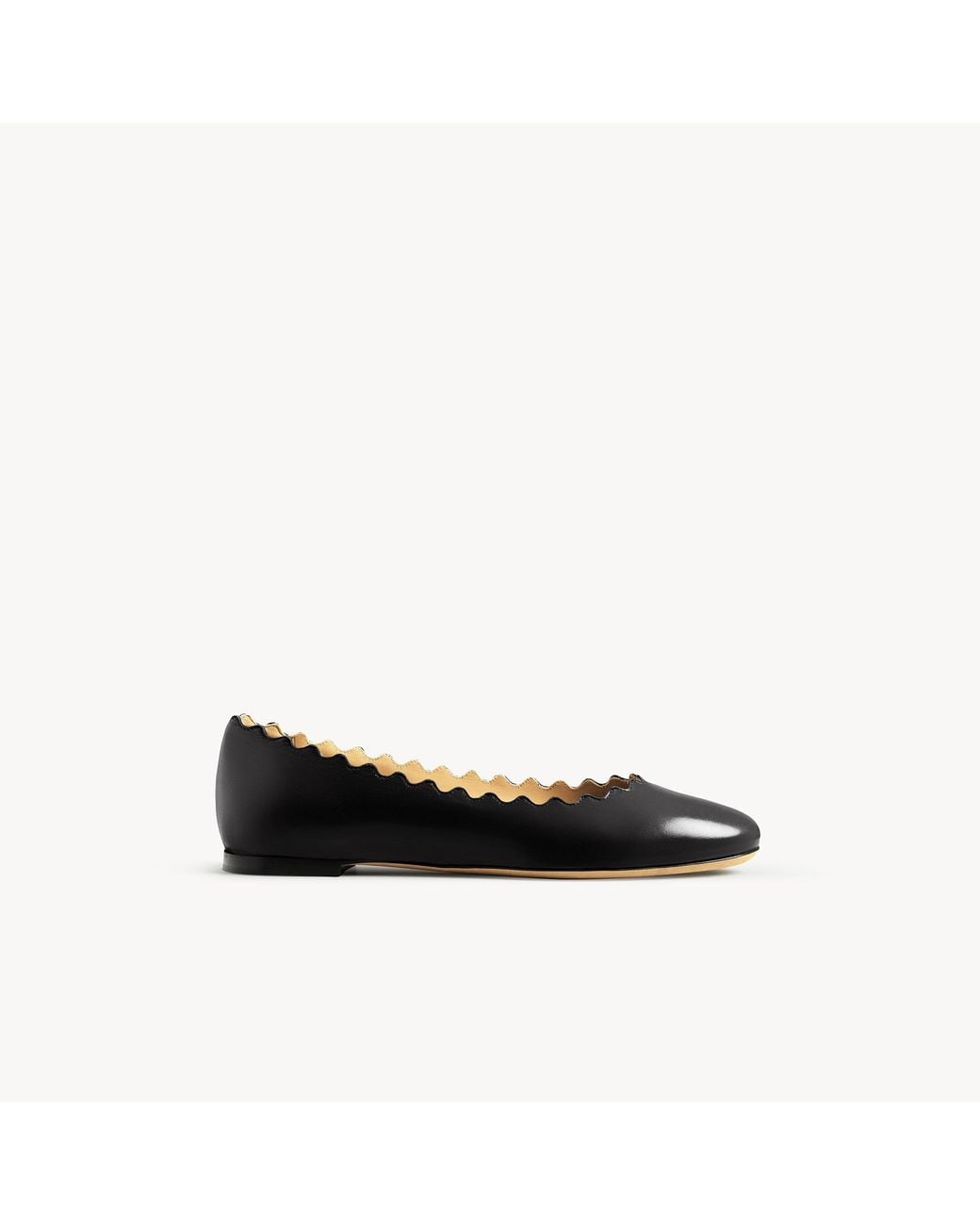 Chloé Black Lauren Ballerina