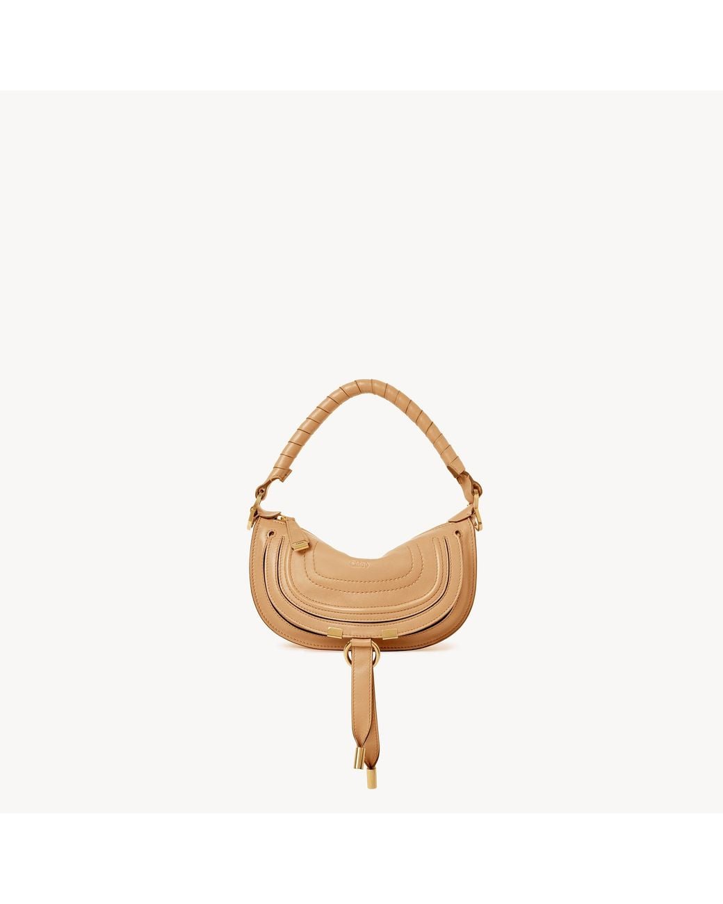 Chloé Metallic Mini Marcie Shoulder Bag