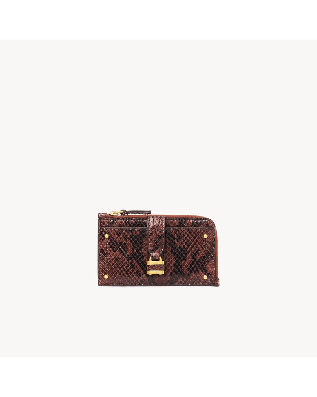 Chloé Brown Small Paddington Purse With Card Slots