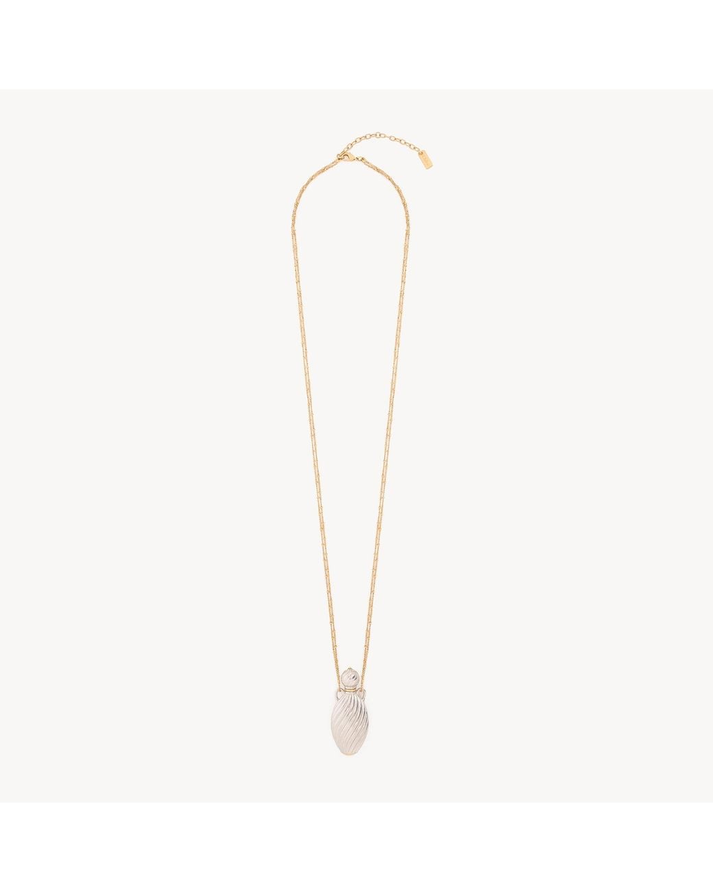Collier Pendentif Mirror Chloé en coloris White
