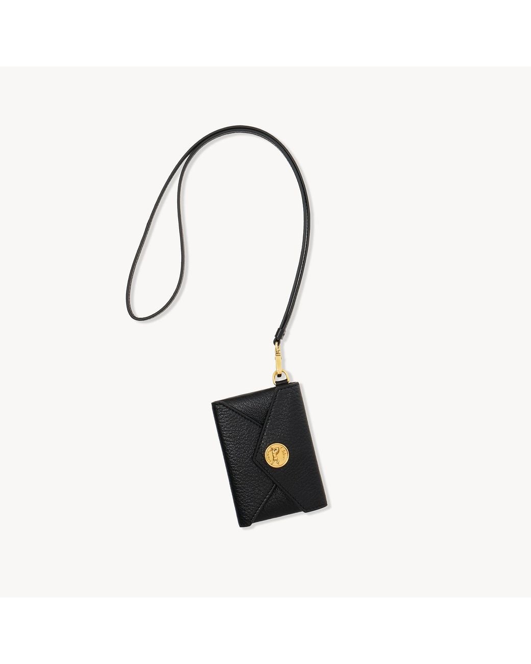 Chloé White Envelope Badge Holder