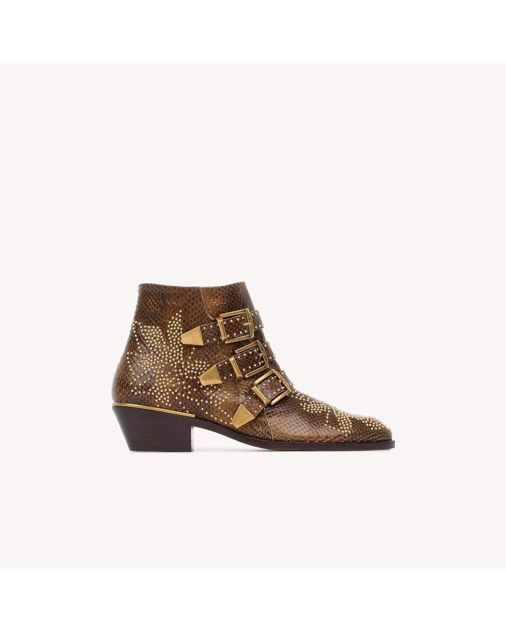 Chloé Brown Susanna Ankle Boot