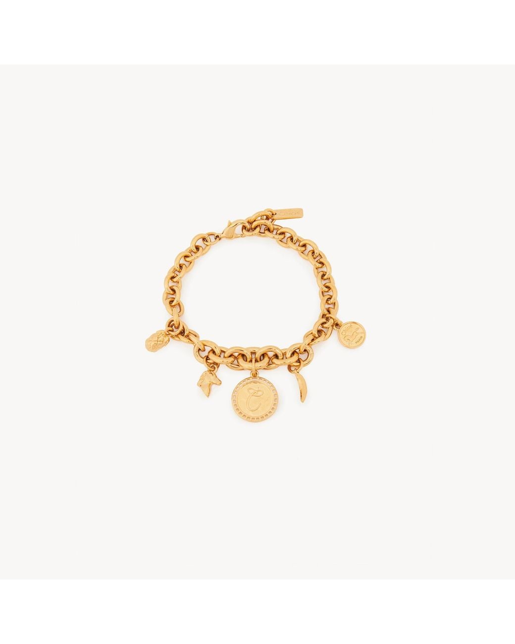 Chloé Metallic The Charms Bracelet