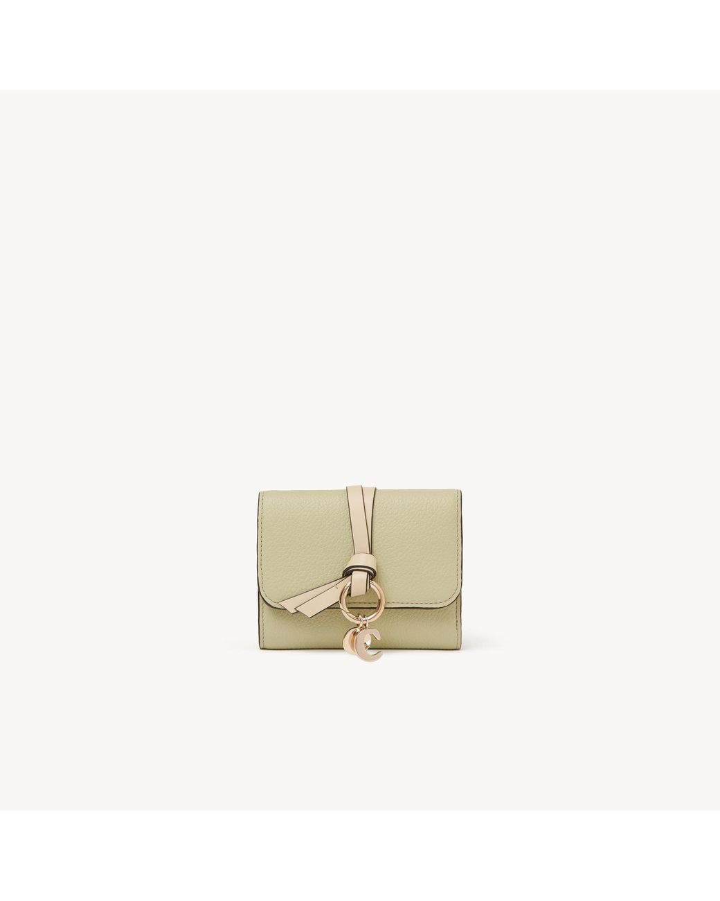 Chloé Metallic Small Alphabet Tri-Fold