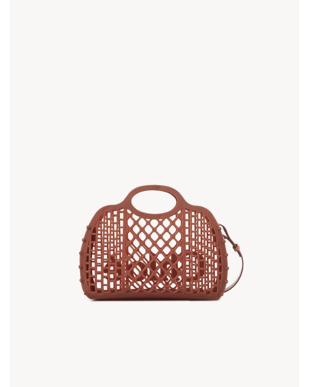 【Chloe】cage tote bag in jelly 2カラー 送関無料 Chloé Chloé Cage Tote Bag In Jelly | Chloé US