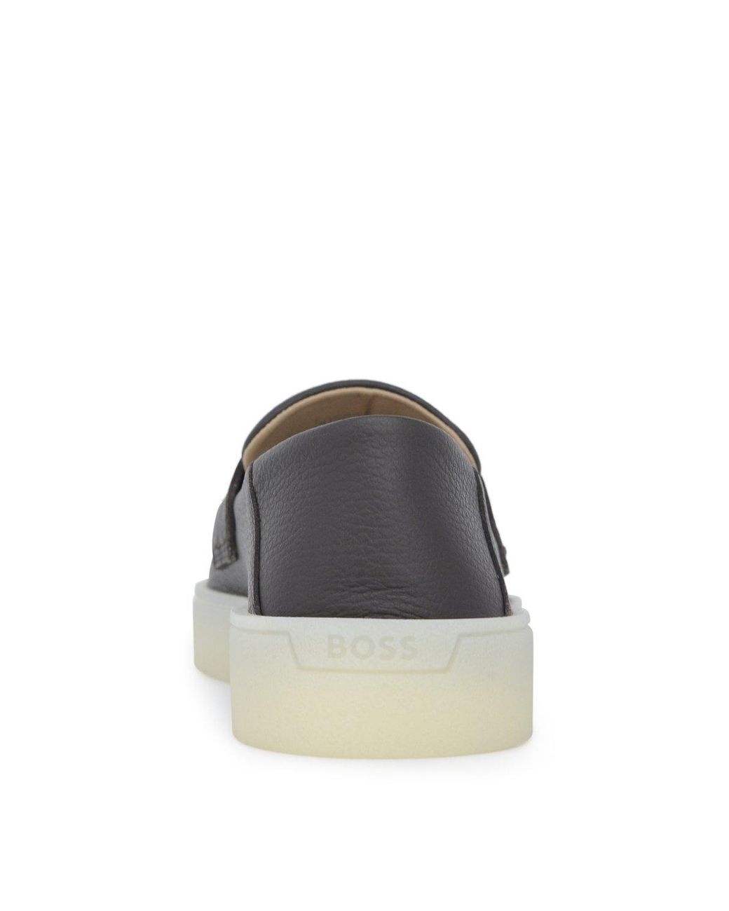 Boss Gray Randal Loafers for men