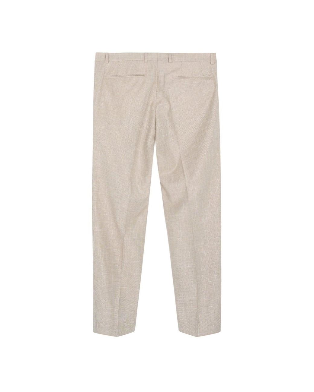 Boss White H Lenon 263 Trousers for men