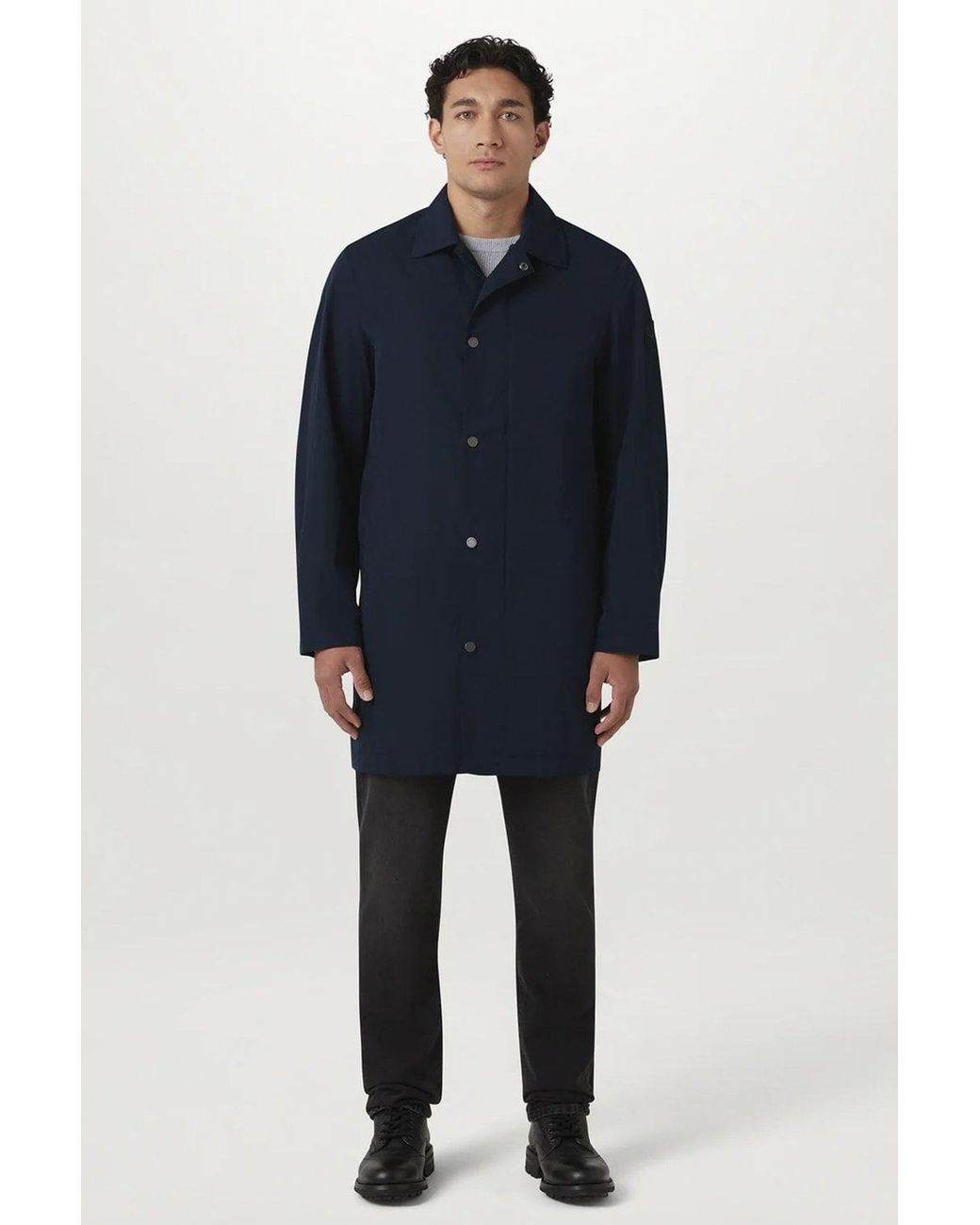 Belstaff Blue Farer Coat for men