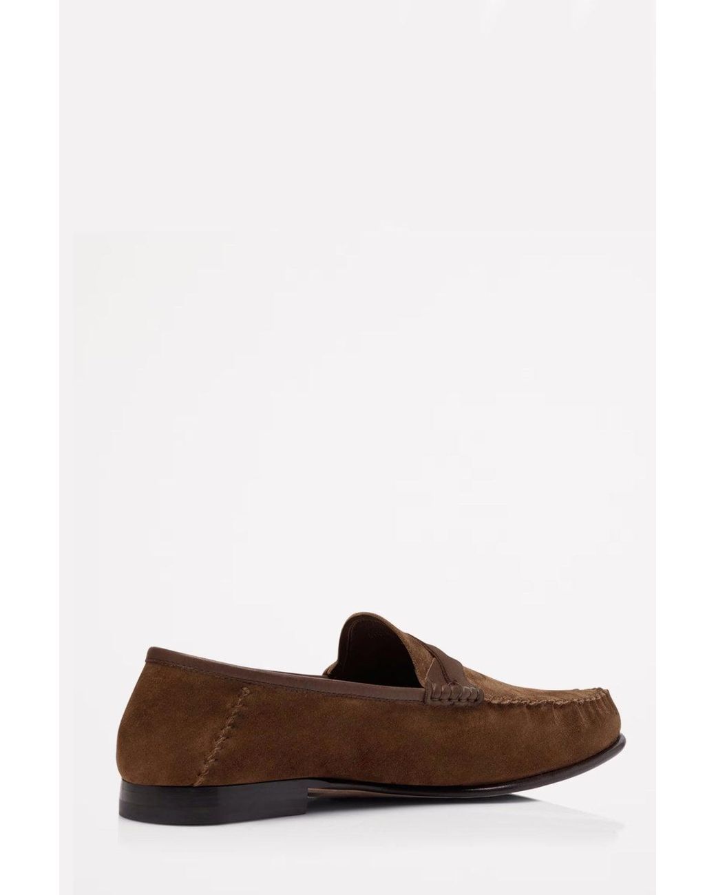 Tom Ford Brown Ripley Suede Loafers for men