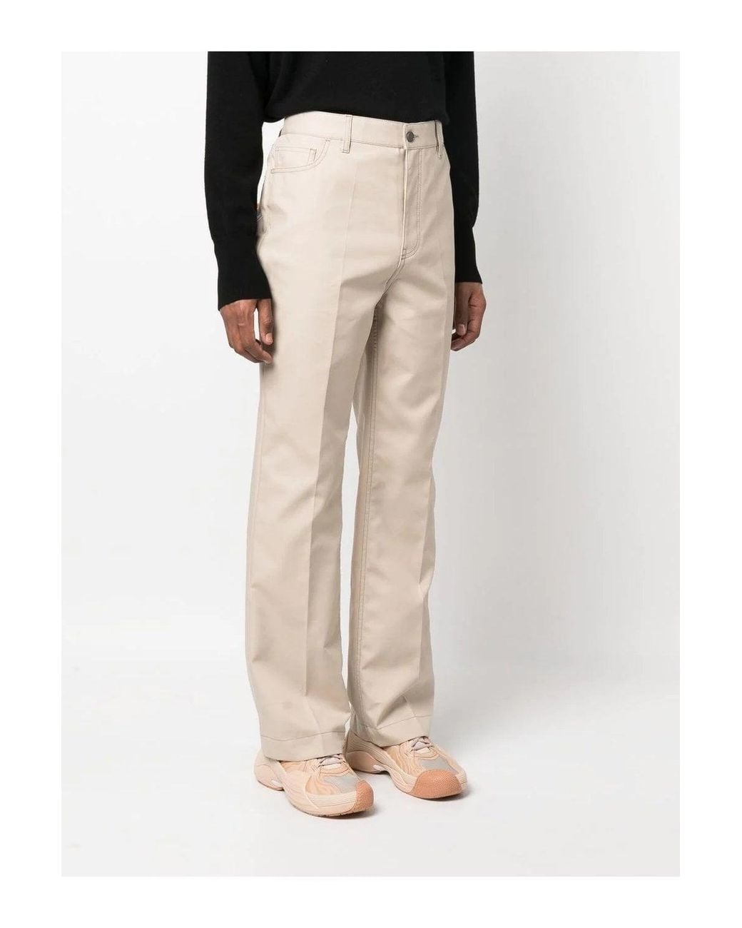 Valentino Multicolor Couture Gabardine Trousers for men