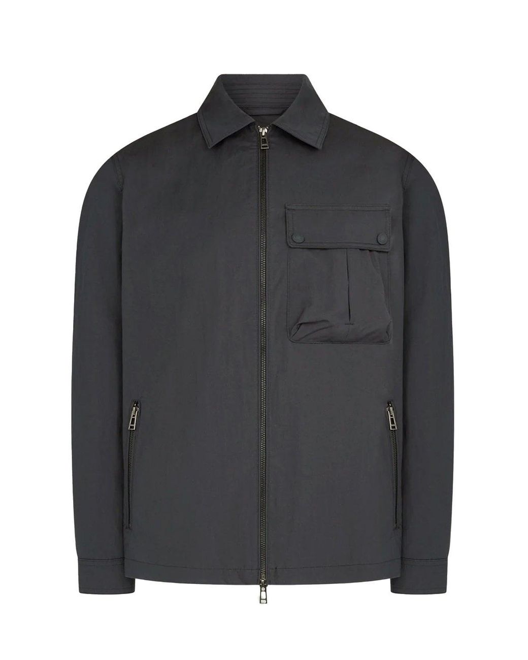 Belstaff Black Drome Overshirt for men