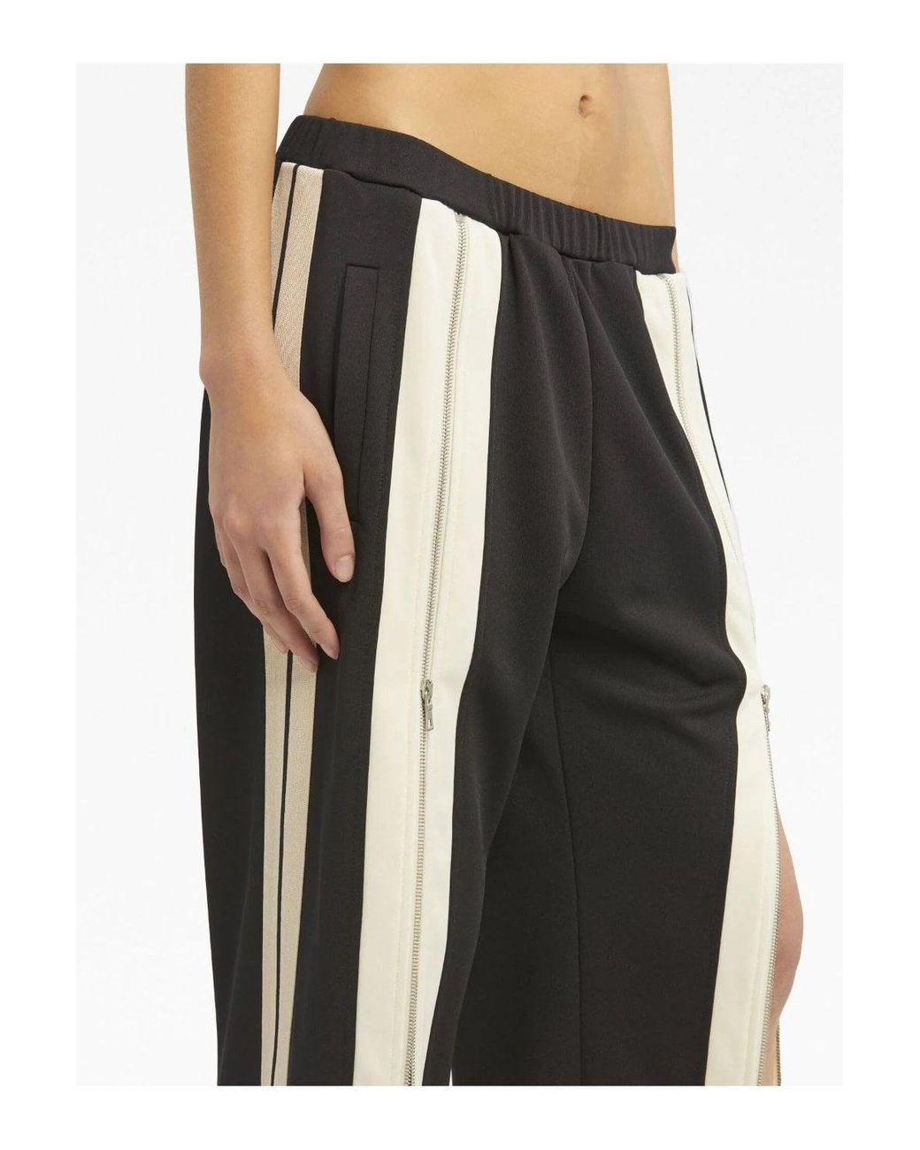 Palm Angels Multicolor Cut Zipped Track Pant