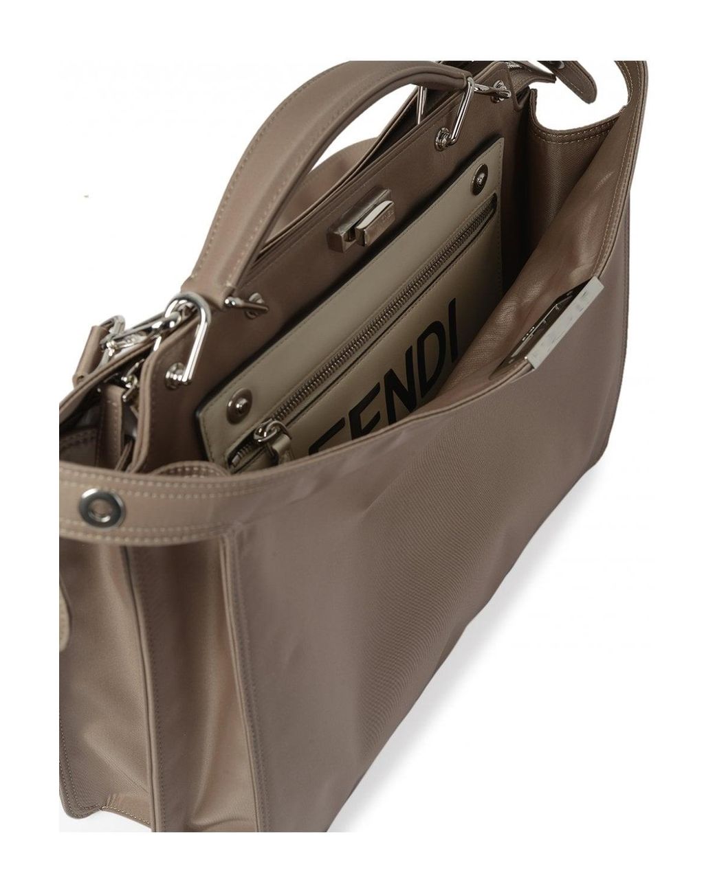 Fendi Brown Peekaboo Bag for men