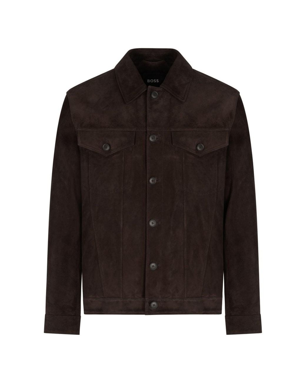 Boss Black C Merak 1 Leather Jacket for men