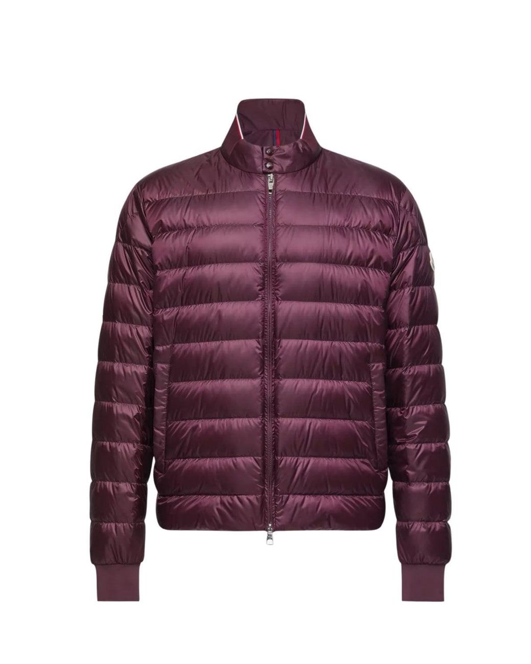 Moncler Purple Rigel Biker Jacket for men