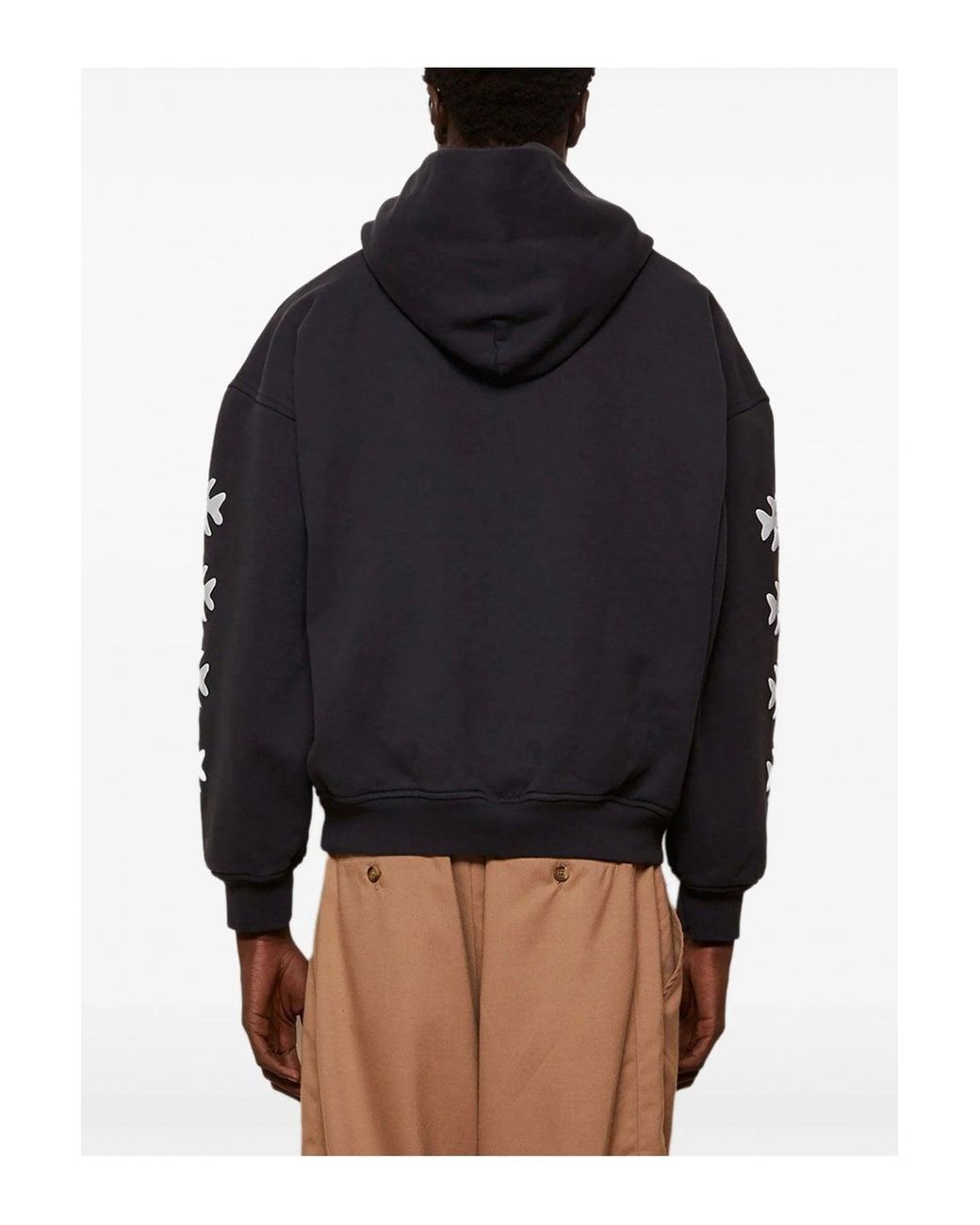 Rhude Blue Notting Hill Eagle Hooded Top for men