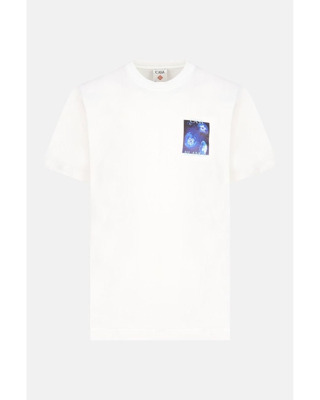 Casablanca White Meduse Sportif Classic T-shirt for men