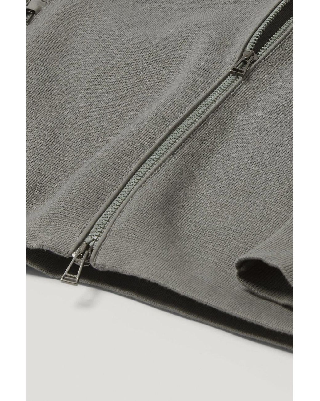 Belstaff Gray Console Hybrid Hooded Top for men