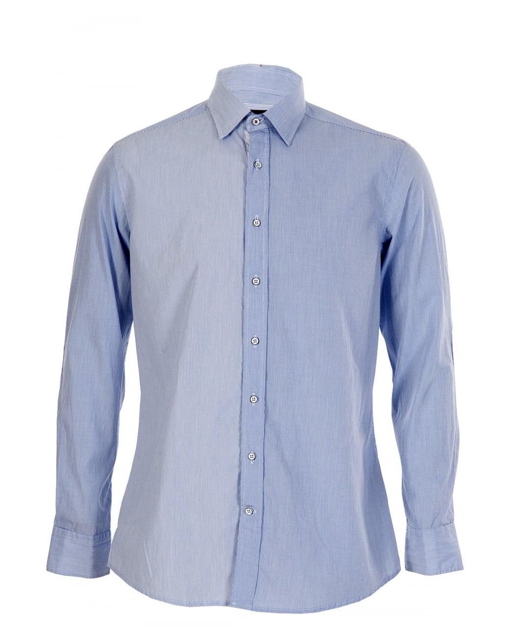 Hackett Micro Design Sky Blue Shirt for men
