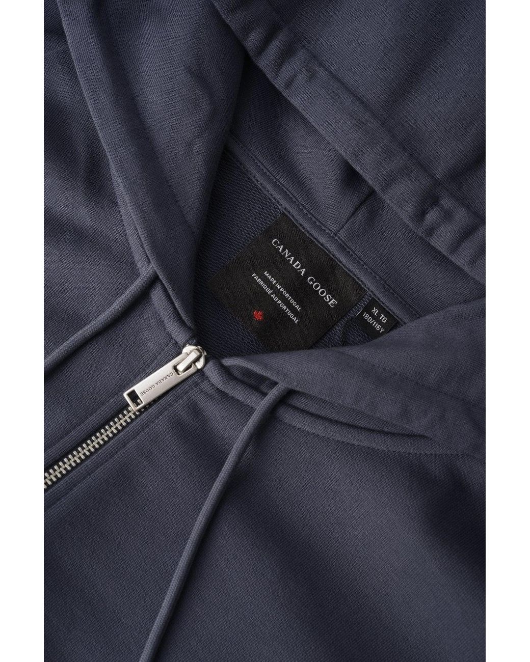 Canada Goose Blue Loon Full Zip Hooded Top for men