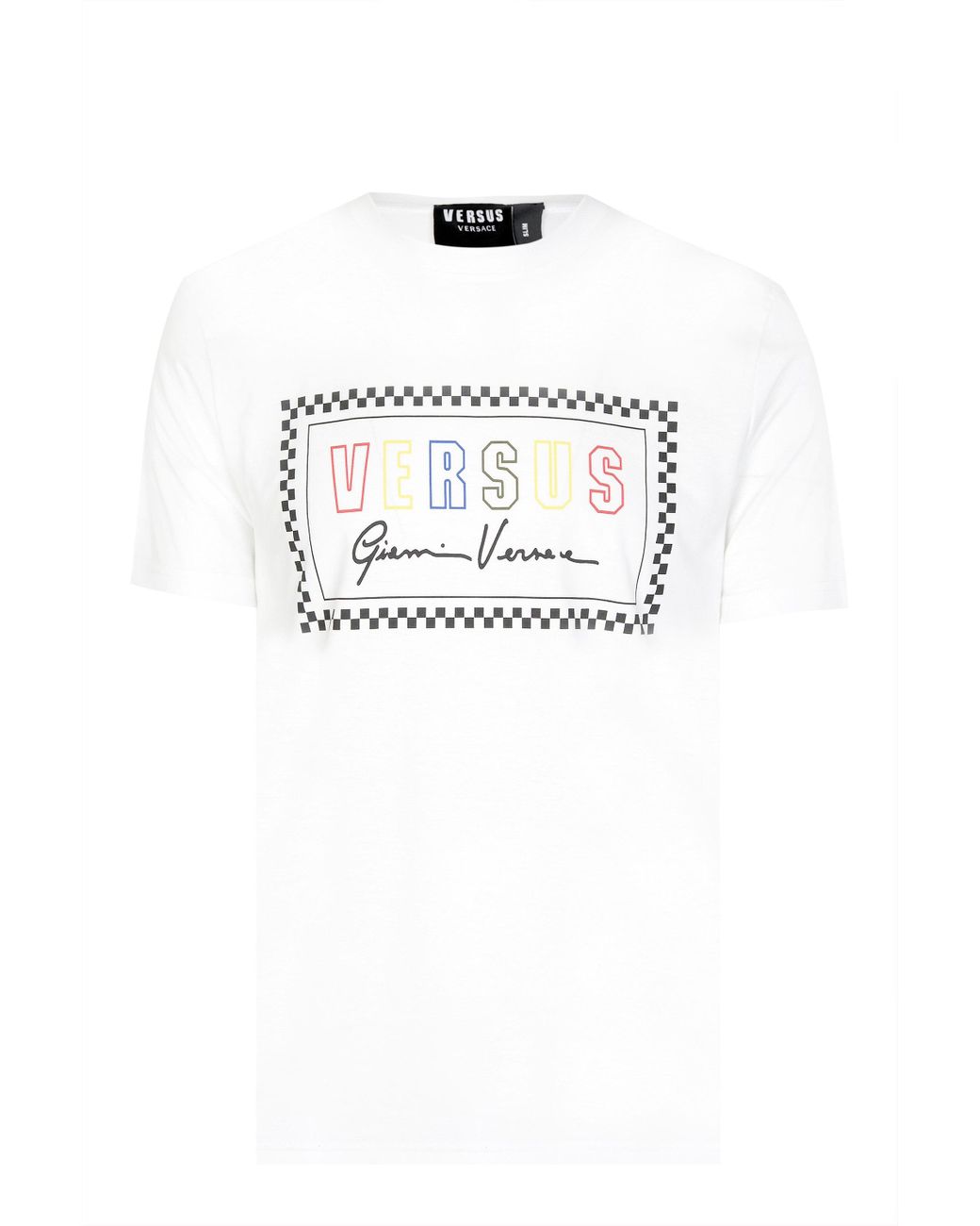 versace box logo t shirt